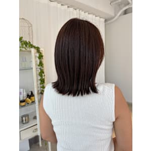 ナチュラルなラベンダーブラウン