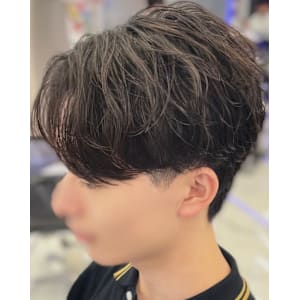 フェザーパーマ/シースルーマッシュ/韓国マッシュ/ニュアンス