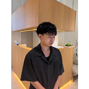 ゆるふわアイロンでセット風パーマ