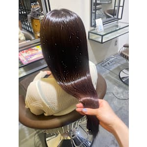 カラー/髪質改善/ラベンダーピンク/ピンクカラー/艶髪