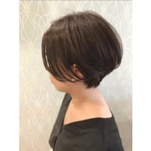 #暗めカラー　#くびれショート　#ハンサムショート - Chocolat Abeno【ショコラアベノ】掲載中