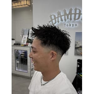 ツイストアップバング