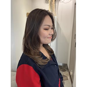 ハイライト×レイヤーカット