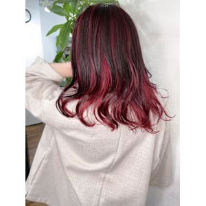 ハイライトとインナーカラー【飯田淳平】Re:ta Hair