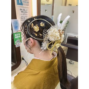 360度かわいいヘアセット