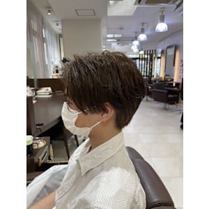 さりげなくツーブロック