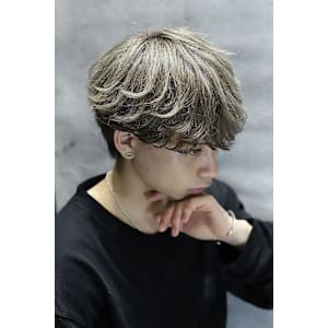 ニュアンスパーマ シースルーマッシュ