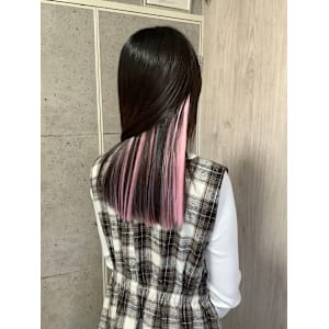 インナーカラー シールエクステ