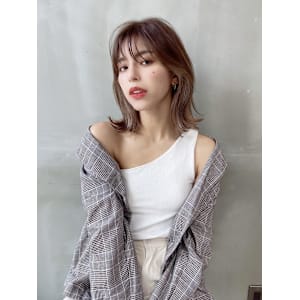 艶髪♪透明感くすみベージュカラー