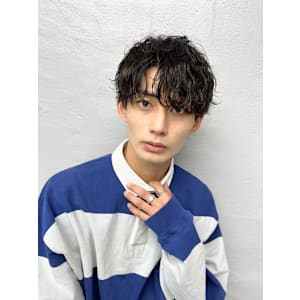 【ZEST吉祥寺】コンマバングシャドウパーマ