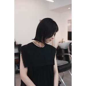 アッシュラベンダー/顔まわりレイヤー