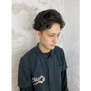 ハイブリパーマ/アップバング/マッシュ/ツーブロック