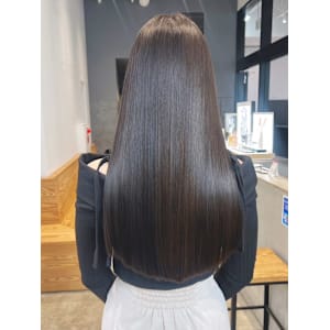 美髪韓国ヘア顔周りレイヤーロング_ba548361