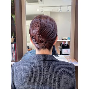 ショート　夜会アップスタイル - michi【ミチ】掲載中