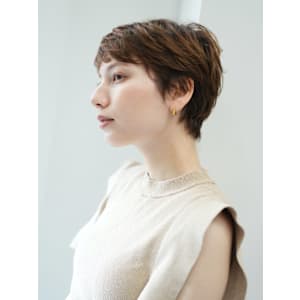 ショート・ボブ/丸顔/前髪あり/絶壁解消/30代/40代/ - INCEPTION  GINZA 銀座【インセプション】掲載中