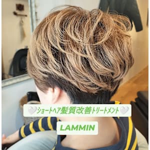 ショートスタイルでも髪質改善トリートメント