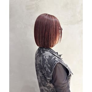 ungu ul×ショート×ボブ×ハイライト×ピンク