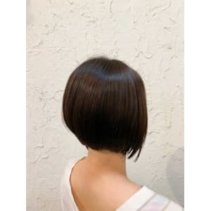 【Flor】*エッジショート+シルキーブラウン*