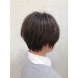 【Flor】*ノットヘアショート+アッシュグレージュ*