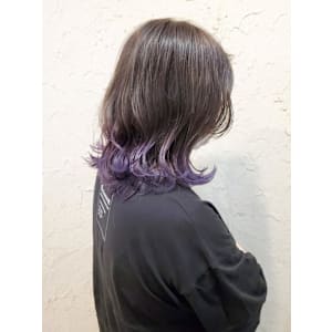 【Flor】*グラデーション+ラベンダー×アッシュ*