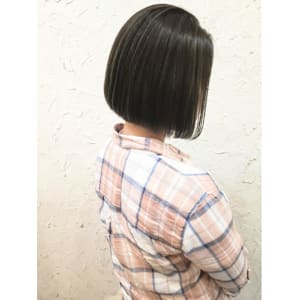 【Flor】*コンパクトボブ+３Dセピアグレージュ*