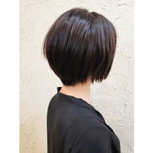 【Flor】*大人ショート+ダークブラウン*