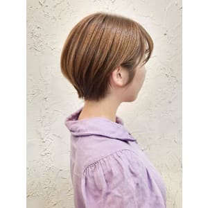 【Flor】*大人ショート+オリーブベージュ*