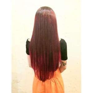 【Flor】*グラデーション+ラズベリーピンク*