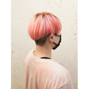 【Flor】*マッシュ+ペールピンク*