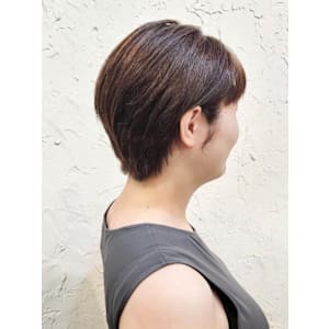 【Flor】*大人ショート+コンパクト+ブラウン*