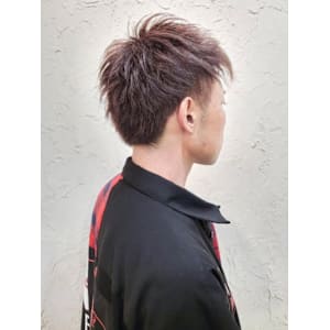 【Flor】*メンズスパイキーショート+アッシュ*