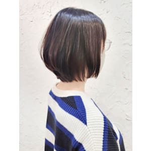 【Flor】*大人ショートボブ*ショコラブラウン*