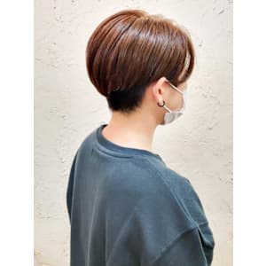 【Flor】*マッシュショート+マロンベージュ*