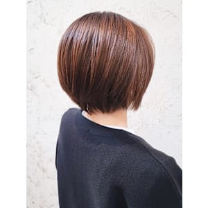 【Flor】大人ショート＋マロンブラウン*