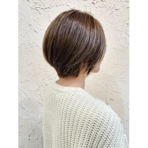 【Flor】*大人ショート＋シアーブラウン*