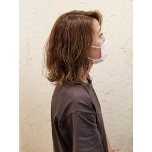 【Flor】*カジュアルボブ+マロンベージュ*