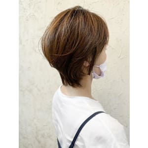 【Flor】*大人ショート＋オリーブベージュ*