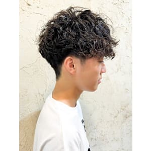 【Flor】*メンズパーマ＋刈り上げ＋ツーブロック＊