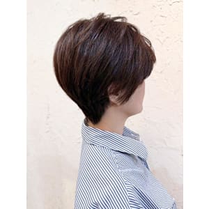 【Flor】*大人抜け感ショート＋ダークブラウン*