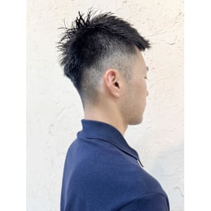 【Flor】*メンズショート+刈り上げ+フェード*