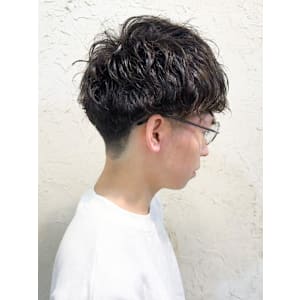 【Flor】*メンズパーマ＋マッシュ＋刈り上げ*