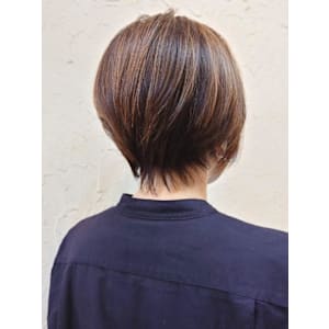 【Flor】＊大人ショート＋オリーブベージュ＊