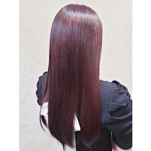 【Flor】*髪質改善＋ラズベリーベージュ*