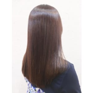 【Flor】*髪質改善カラー＋バーガンディブラウン*