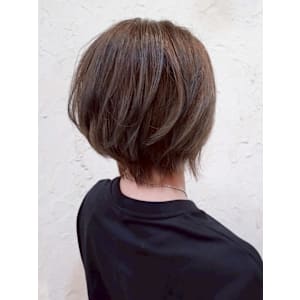 【Flor】*大人ショート+ペールグレージュ*