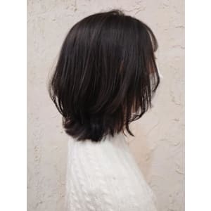 【Flor】*くびれボブ＋ダークグレージュ*