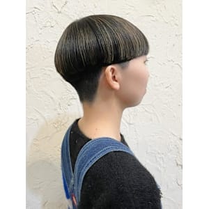 【Flor】*ツーブロック×マッシュ＋ハイライトマット