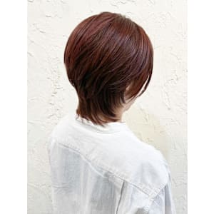 【Flor】*大人レイヤーショート＋ショコラブラウン*