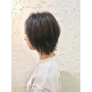 【Flor】*外ハネボブディ+ラベンダーアッシュ*