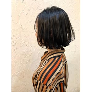 【Flor】*ノームコアボブ+アッシュブラウン*